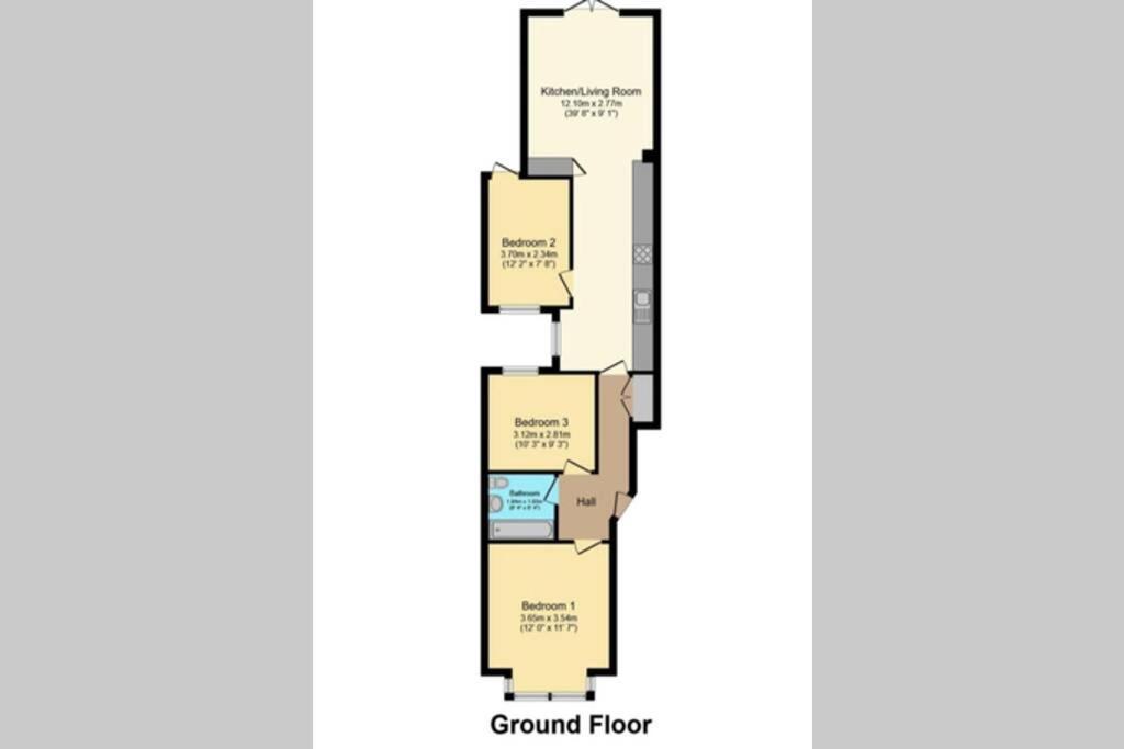 Contemporary 3 Bed Apartment In Hendon Central. Eksteriør billede